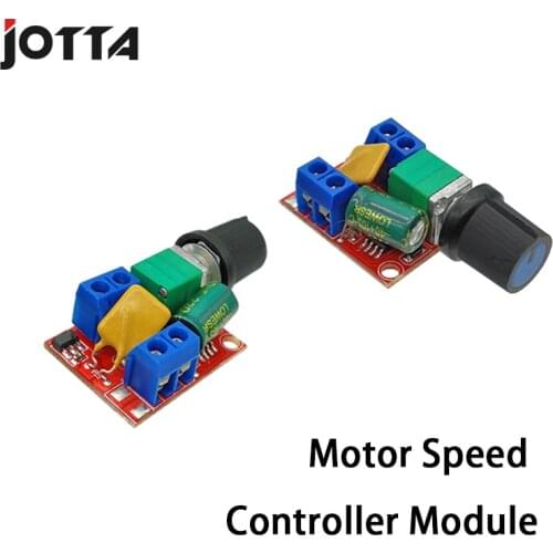 1 Pcs Mini DC-DC 4.5V-35V 5A 90W PWM DC Motor Speed Controller Module Speed Regulator Control Adjust Board Switch 12V 24V PN35