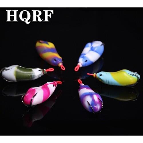 1PCS Frog Fishing Lure Soft Silicone Bait Plastic Frog Lures Bass Lures Frog Lifelike Snakehead Lure