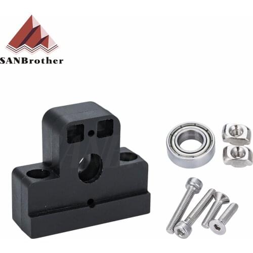 1pcs Plastic T8 screw nut holder / Fixer for 2020 2040 aluminium profile Creality 3D CR-10 ender-3 3D Printers Parts