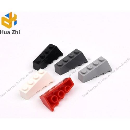 10PCS 43721 Wedge Sloped 45° 4 x 2 LeftBuilding Blocks Parts MOC DIY Education Build Toys Brick