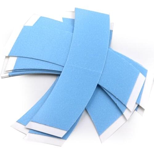 18pcs/lot Strong Wig Lace Front Blue Double Tape For Toupee/Lace Wig/Tape Hair Extension Hair System Adhesive Tape