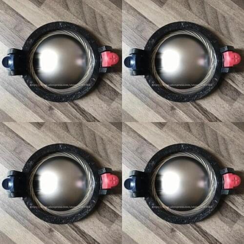 4PCS Diaphragm for RCF M104 For ND2530-T3, CD2530-T3 Driver 8 Ohms CCAR FLAT WIRE