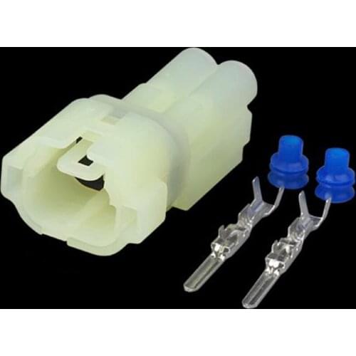 6187-2801/6180-2451 car wire connector Reversing radar Harnes cable 2 pin automotive waterproof plug Include terminals seal