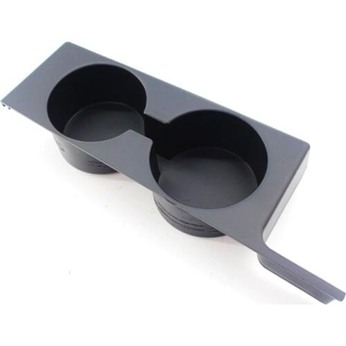 VODOOL Car Front Center Console Storage Tray Box Coin + Cup Drink Holders for BMW E39 5 Series 525i 528i 530i 540i M5 97-03