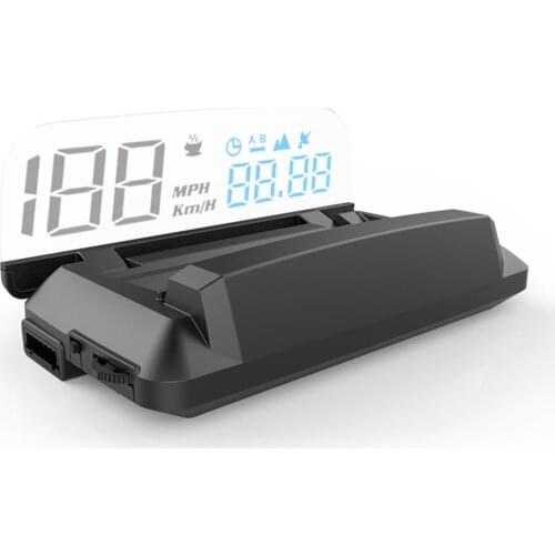 Car GPS Digital Speedometer KMH MPH HUD Automotive Head Up Display Time Vehicle Motorcycle Boat Bike Time Altitude Speed Meter