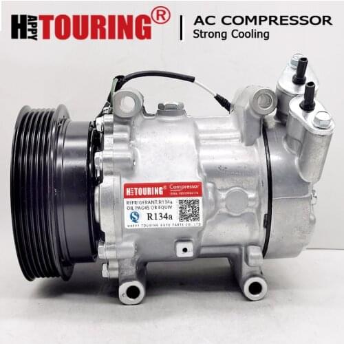 For sanden sd6v12 AC Compressor Renault Clio Dacia Logan Nissan Kubistar 8200866436 7700273801 7701499969 8200315744 8200716562