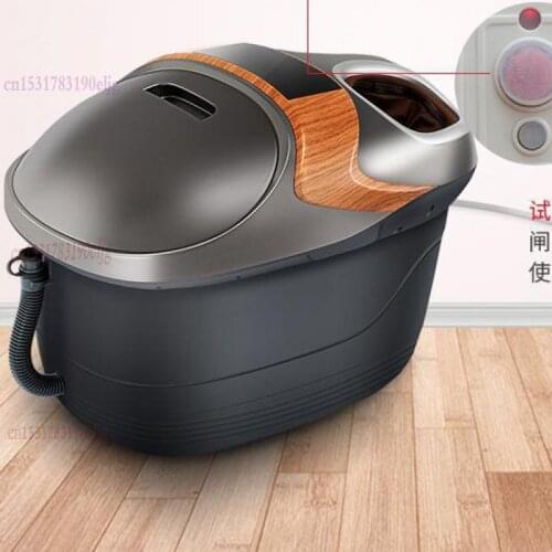 Foot bathtub household double footbath electric massage foot bath barrel automatic heating foot therapy machine