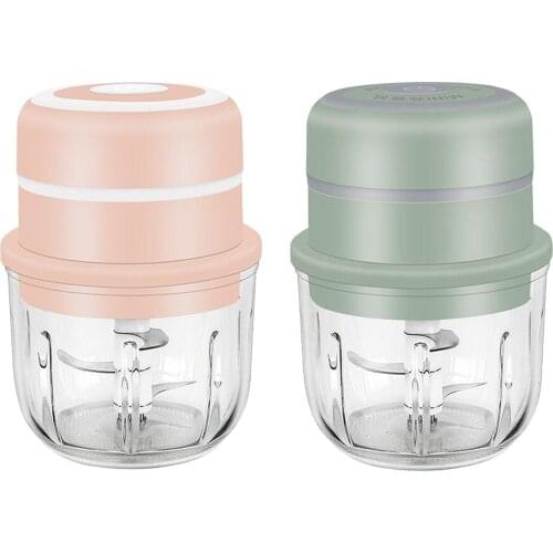 Electric Garlic Masher Mini Crusher Chopper USB Charging For Crushed Garlic Crushed Ginger Crushed Fresh Chili