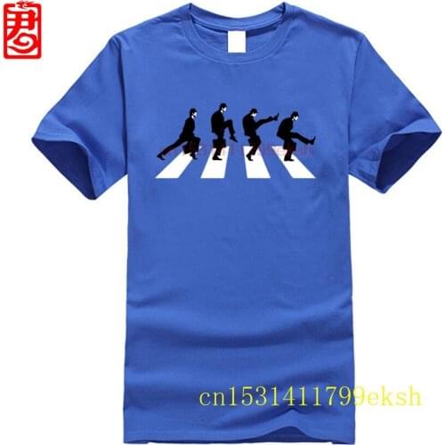 Printed Monty Python Silly Walks T Shirt Cotton short sleeves tee summer Men men tops Euro Size Men men clothing