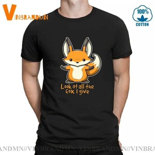 Interesting All the fox Special T shirt Lovely Animal Print Funny Look at all the fox I give T-shirt Cute Fox tee shirt
