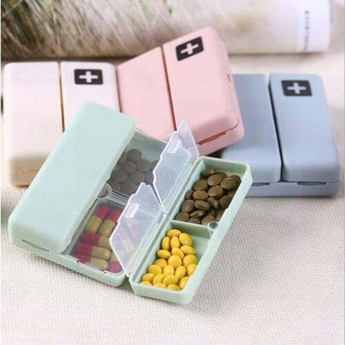1PC Weekly Pill Box 7 Days Foldable Travel Medicine Holder Pill Box Tablet Storage Case Container Dispenser Organizer Tools
