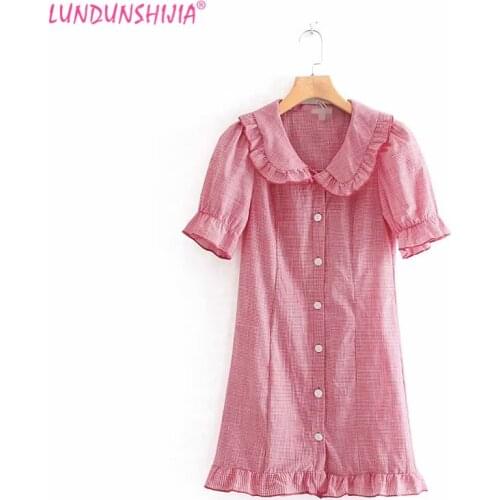 LUNDUNSHIJIA Flared Summer Dresses