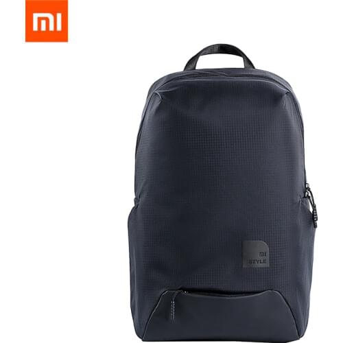 Original Xiaomi Fashion Sport Bag Thin Travel Backpack 23L Polyester Durable IPV4 Waterproof Outdoor Bag For Men Women Student