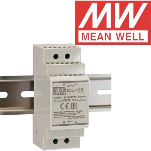 Original Mean Well ICL-16R meanwell DIN Rail 16A AC Inrush Current Limiter to reduce the high starting current