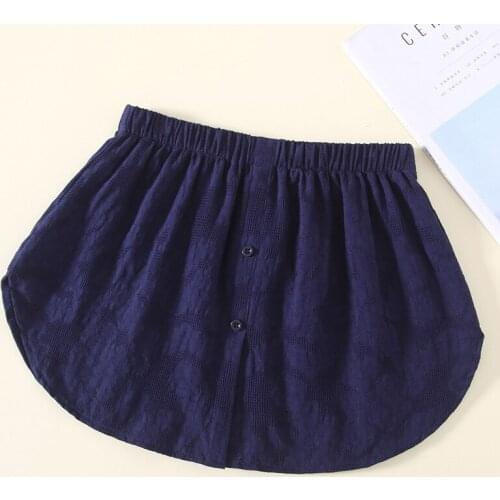 Autumn Winter Sweater Fold Jacquard Underlay Artifact Skirt Exposed Hem Fake Cover Hip Fart Mini skirt Tutu Skirt