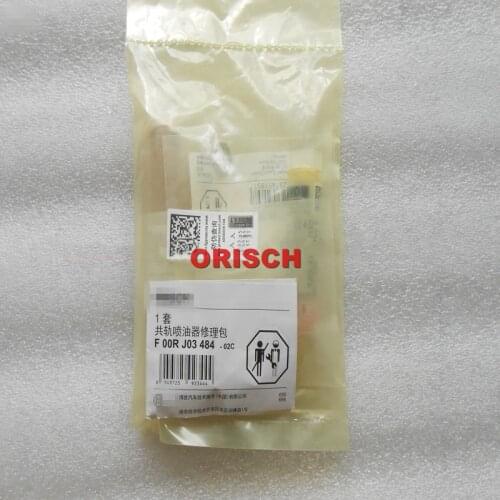 Genuine and new common rail injector repair kits F00RJ03484 (including DSLA140P1723, F00RJ02130, F00VC99002)