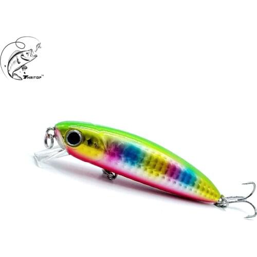 THRITOP Professional Pencil Fishing Lure 80MM 13G 5 Various Colors Sinking Hard Bait TP092 Long Casting Fishing Tackle Minnow