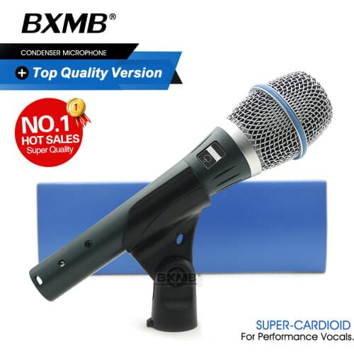 Grade A Quality BETA87A Professional Performance Wired Microphone BETA87 Condenser Mic For Live Vocals Karaoke Stage Studio