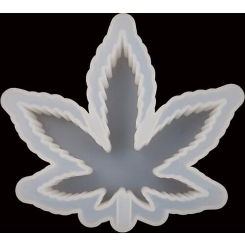 DIY Maple Leaf Cigar Ashtray Mold Epoxy Resin Pad Molds Container Home Decor