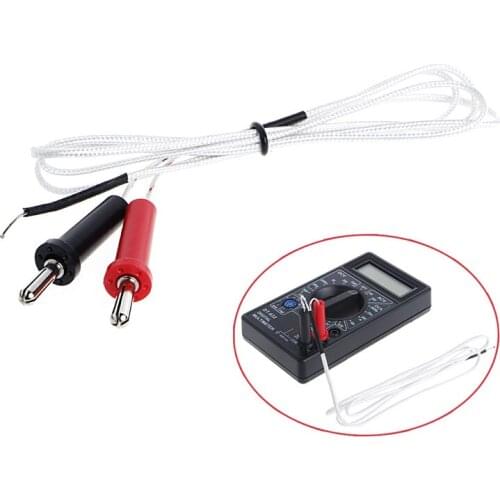 TP-01A K-type Length Wire Temperature Test Thermocouple Sensor Probe 100cm