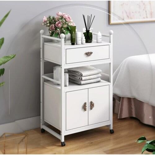 Beauty salon trolley, barber shop tool cabinet, multi-functional mobile tool car, beauty salon shelf, hair salon