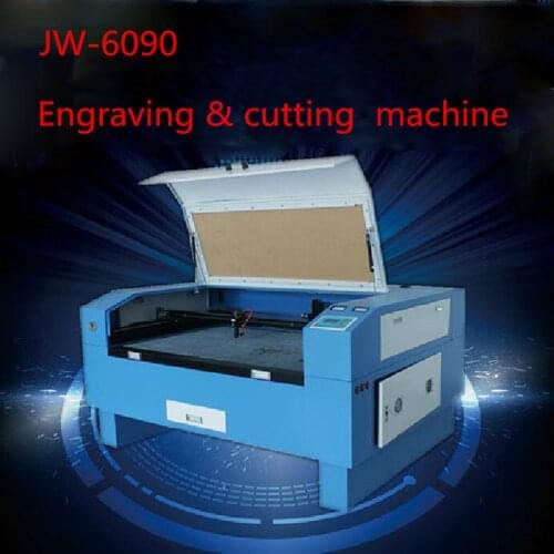 Version JW-6090 Laser Co2 100W out of CNC Laser Machine Laser Engraving Machine Cutting machine engraving speed 0-60000 mm/min