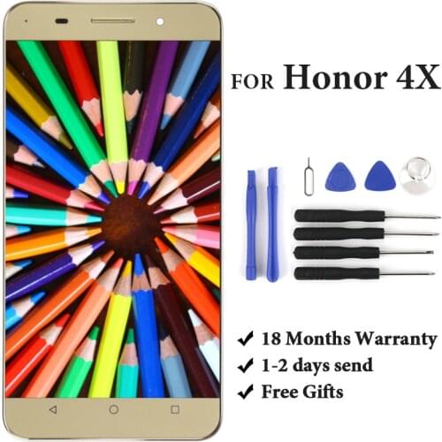 For Honor 4X LCD Display CHE2-L12 CHE2-L23 CHE2-L11 CHE2-L04 Touch Screen Digitizer Assembly Phone Accessories Spare Part