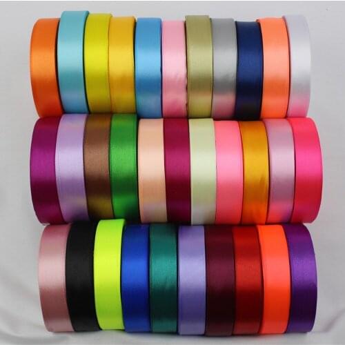 16694-B, 20mm 32 color can choose 25 Yards Silk Satin Ribbon , Wedding decorative ribbons, gift wrap, DIY handmade materials
