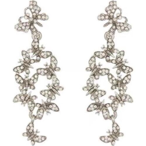 2020 Amybaby Designer High Quality Womens Luxury butterfly Stud Earring Jewelry For Party