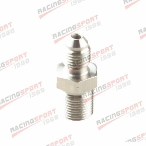 3AN AN3 To M10 x 1.0 Metric Stainless Steel Brake Fittings Adapter