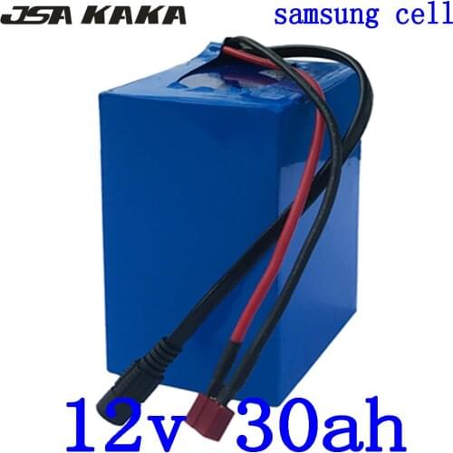 12V 30AH 300W Electric Bike Battery 12V 30AH Lithium ion Battery use samsung cell 12V lithium ebike battery with 12.6V5A charger