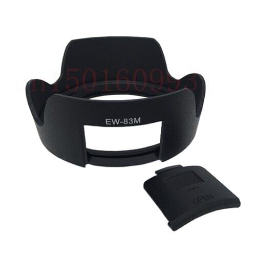 Free shipping EW-83M Lens Hood Shade for Canon EF 24-105mm f/3.5-5.6 IS STM ND Filter