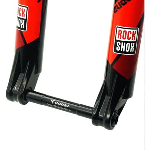 Bicycle Front Fork Barrel Shaft For ROCK SHOX Axle Quick Release Aluminum Alloy Repair Lightweight Hub Accessories