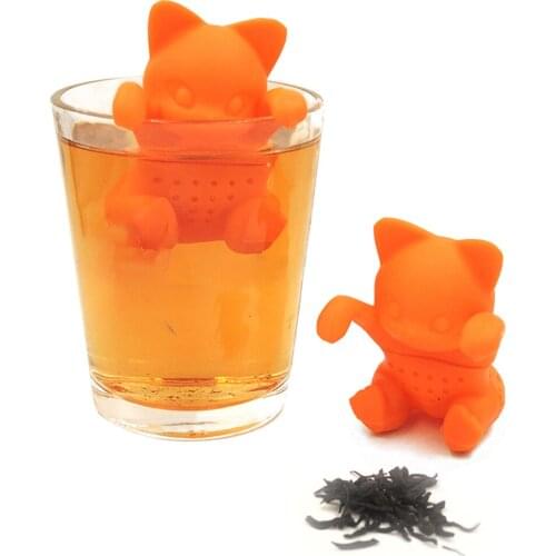 Infuser Loose Tea Leaf Strainer Silicone Herbal Spice Filter Diffuser