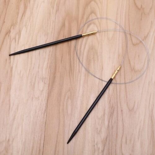 Sandalwood Circular Knitting Needles Sweater Weaving Tools Wool Cotton Yarn DIY Crochet Knit Accessories Dropshipping