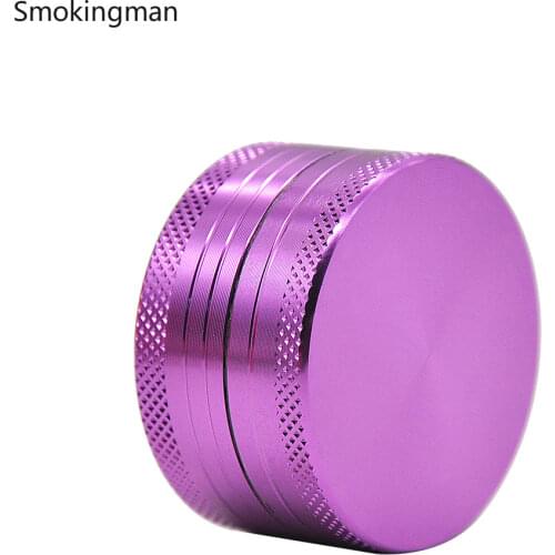 Wholesale Hot Selling Diameter 40MM2-layer Aluminum Alloy Smoke Grinding Device Herb grinder New Type Grinding Device