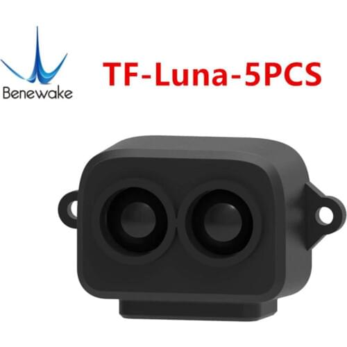 5 PCS TF-Luna Benewake Lidar Range Finder Sensor Module Single Point Ranging for Arduino Pixhawk Drone UART version
