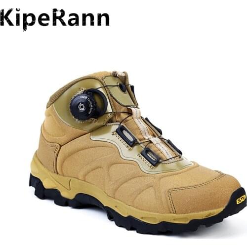 Mens Shoes Tactical Military Boots Outdoor Rapid Response BOA System Hunting Safety Comfortable Sports Shoes 2020 Hiking Shoes