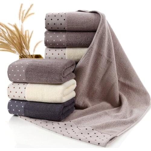 New Arrival Soft Cotton Bath Towels For Adults Absorbent Terry Luxury Hand Bath Beach Face Sheet Adult Men Women Basic Towels
