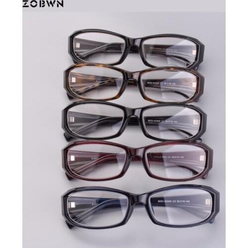 Wholesale promotion Solemn business Eyeglasses man women black brown Prescription Spectacle Presbyopia Hyperopia Reading Glasses