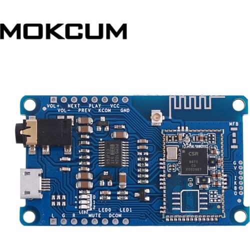 CSR8675 Lossless LDAC BLE5.0 Bluetooth Amplifier Decoder Module PCM5102A Receiver Board SBC/AAC/APTX/APTX-LL/ATPX-HD