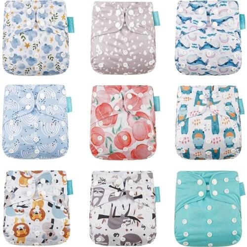 Adjustable Baby Training Pants Eco-Friendly Ecological Reusable Baby Pocket Diaper Newborn Washable Cloth Diaper Pants 3-15kg