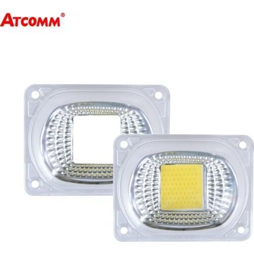 COB LED Lamp Chip 20W 30W 50W 110V 220V LED Light Matrix With Lamp Cover High Power Lumen No Flicker Warm White/Cool White