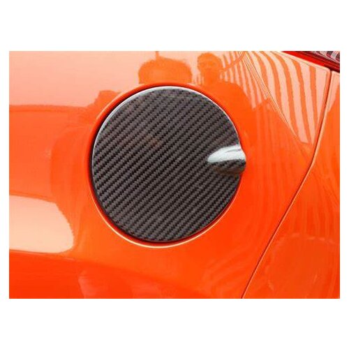 Carbon Fiber Fuel Gas Door Cover for 2007-2014 Smart Fortwo For2