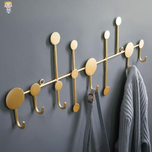 Hanger Wall-Mounted Entry Door Cement Wall Light Luxury Door Clothes Hook Entrance Door Fitting Room Clothing Store Wall Hanging