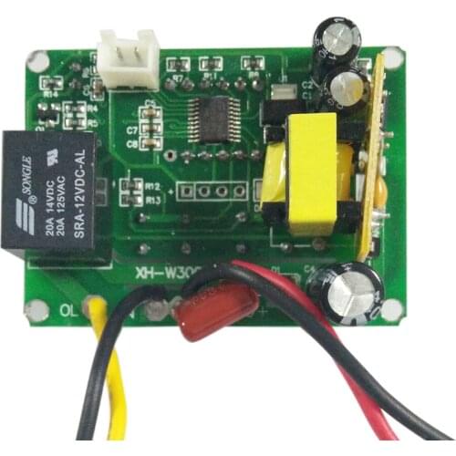 W3001 Digital LED Pre-wire Cool/Hot Temperature Controller Thermostat Control Switch Probe with Sensor 220V/24V/12V