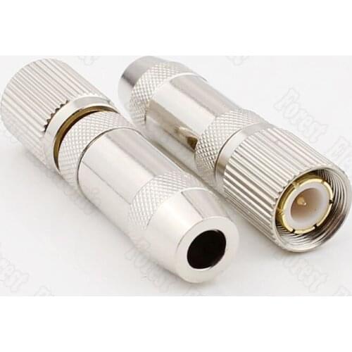 10pcs/lot 2M Head Connector Cable Connector SYV75-2-2 Radio Frequency Video Cable Connector