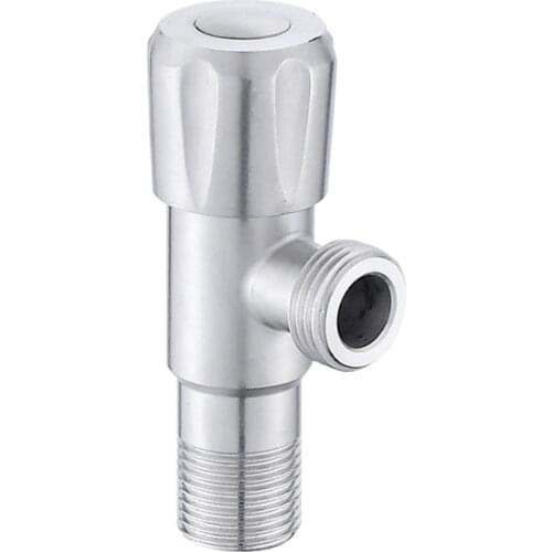 304 Stainless Steel Faucet Angle Valve Water Valve Stop Valve Diverter Toilet Valve Control Bathroom Kitchen Accessories