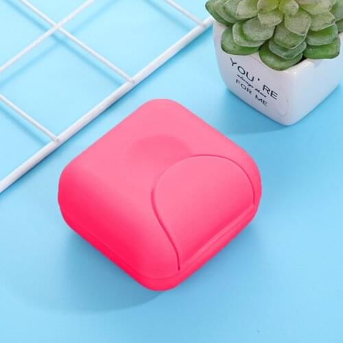 Travel Soap Storage Box Soap Case Holder Plastic Portable And Durable Leak Proof Shower Soap Container Bathroom Accessories