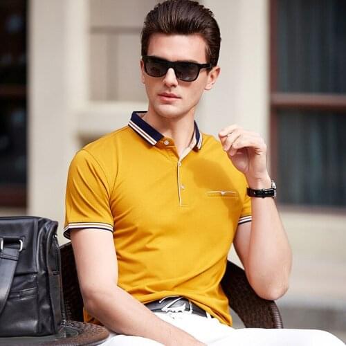 MRMT 2021 Brand mens t shirt summer new short sleeve T-shirts for male leisure slim lapels solid color Tops mens T-shirts